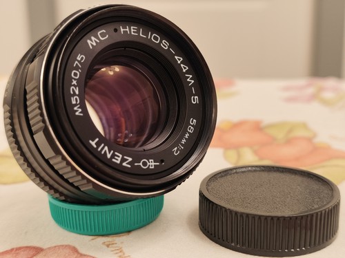 Helios 44m 58mm obiettivo - helios,