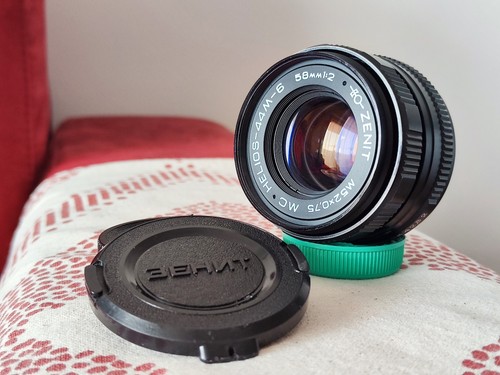Helios 44m 58mm obiettivo - f2,